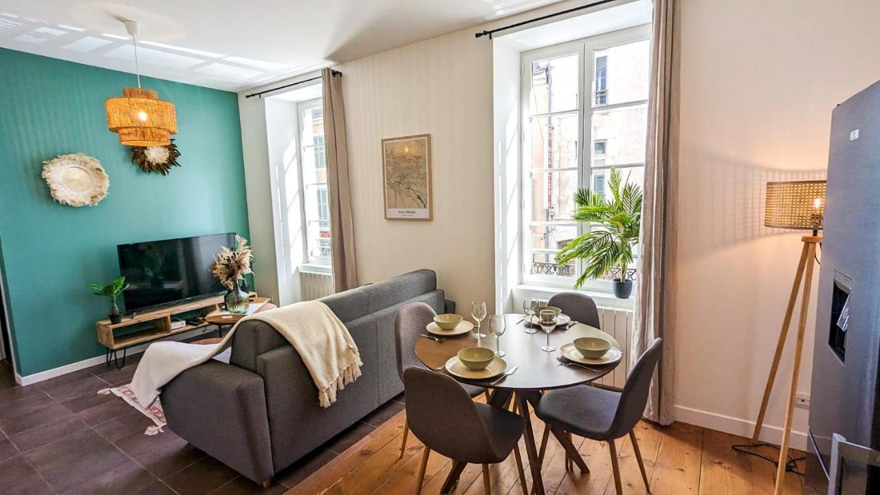 Cosy Calypso 2Ch - Quartier Des Halles & Parking Pau Luaran gambar