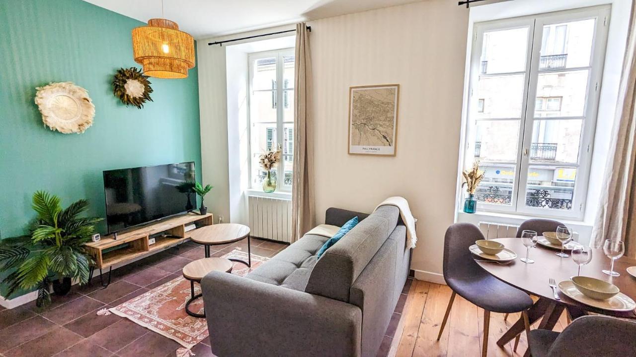 Cosy Calypso 2Ch - Quartier Des Halles & Parking Pau Luaran gambar